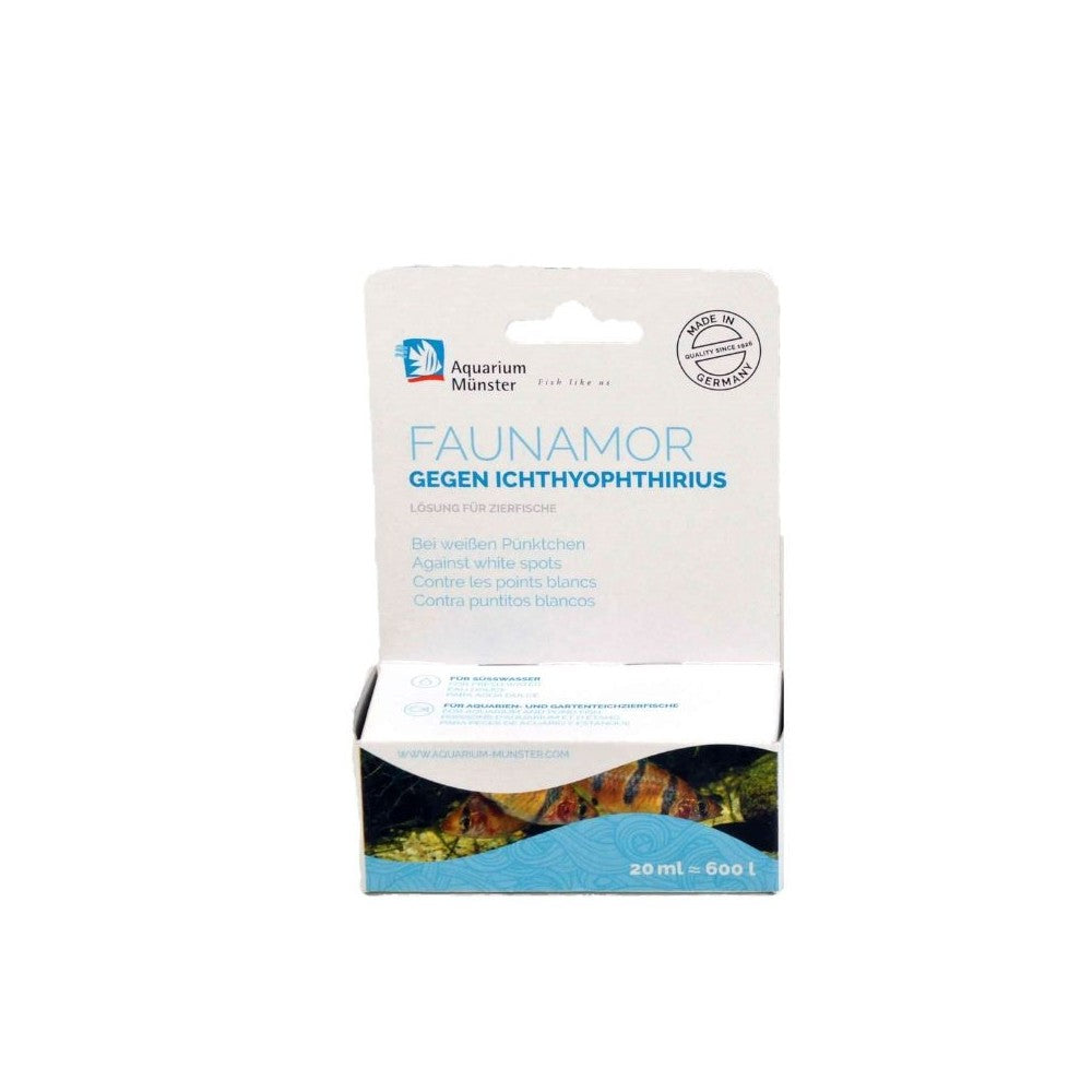 Akvariumo priežiūros priemonė Faunamor, 20 ml