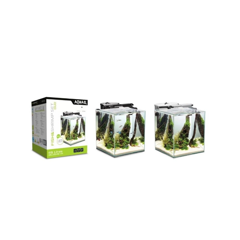 Aquael Fish&Shrimp Set Duo Day&Night 35, baltas