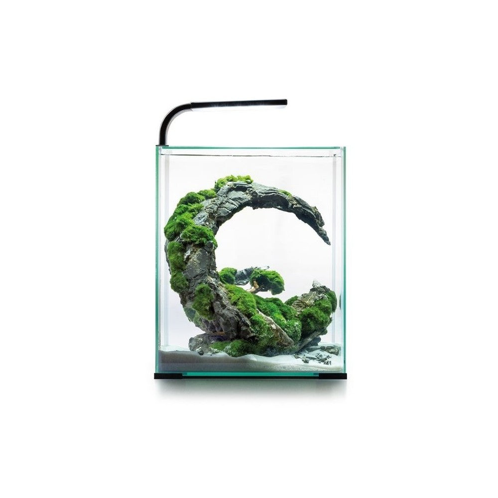 Aquael Shrimp Set Smart Day&Night 10 White akvariumas su įranga krevetėms 10 l