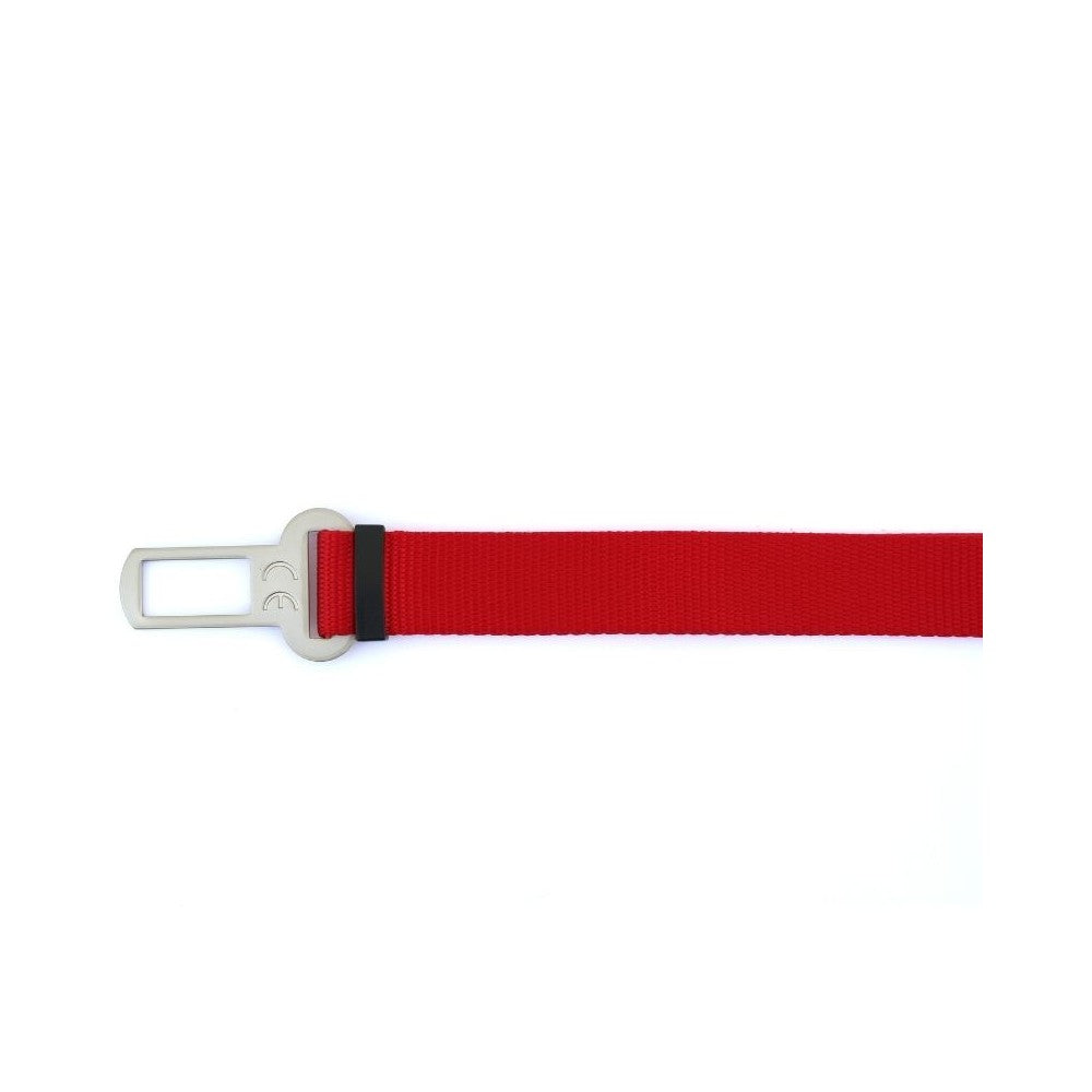 Automobilinis saugos diržas, raudonas, 25 mm, 36/56 cm