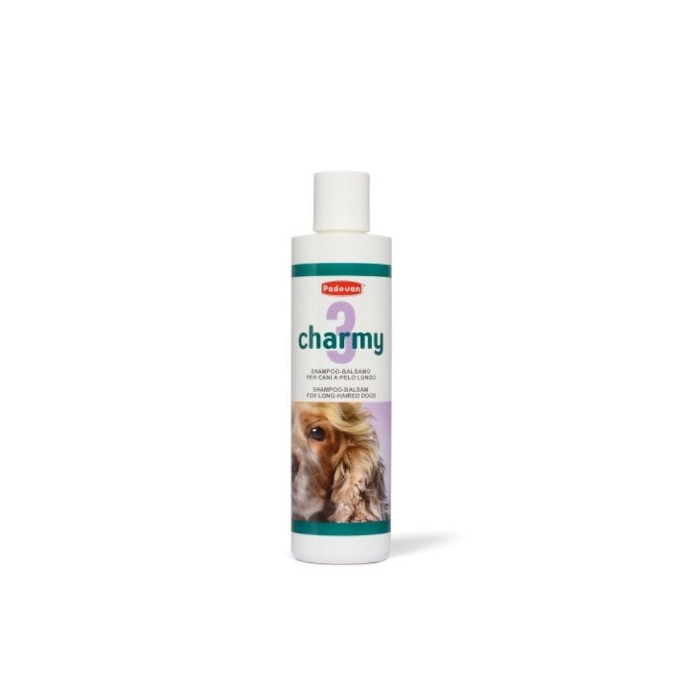 Charmy 3 šampūnas su balzamu ilgaplaukiams šunims 250 ml