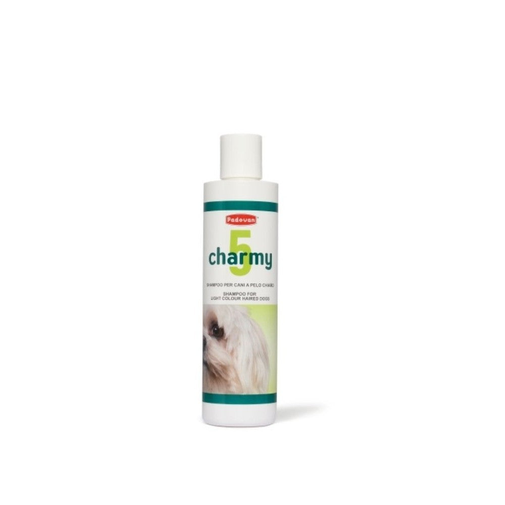 Charmy 5 šampūnas šviesaus kailio šunims 250 ml