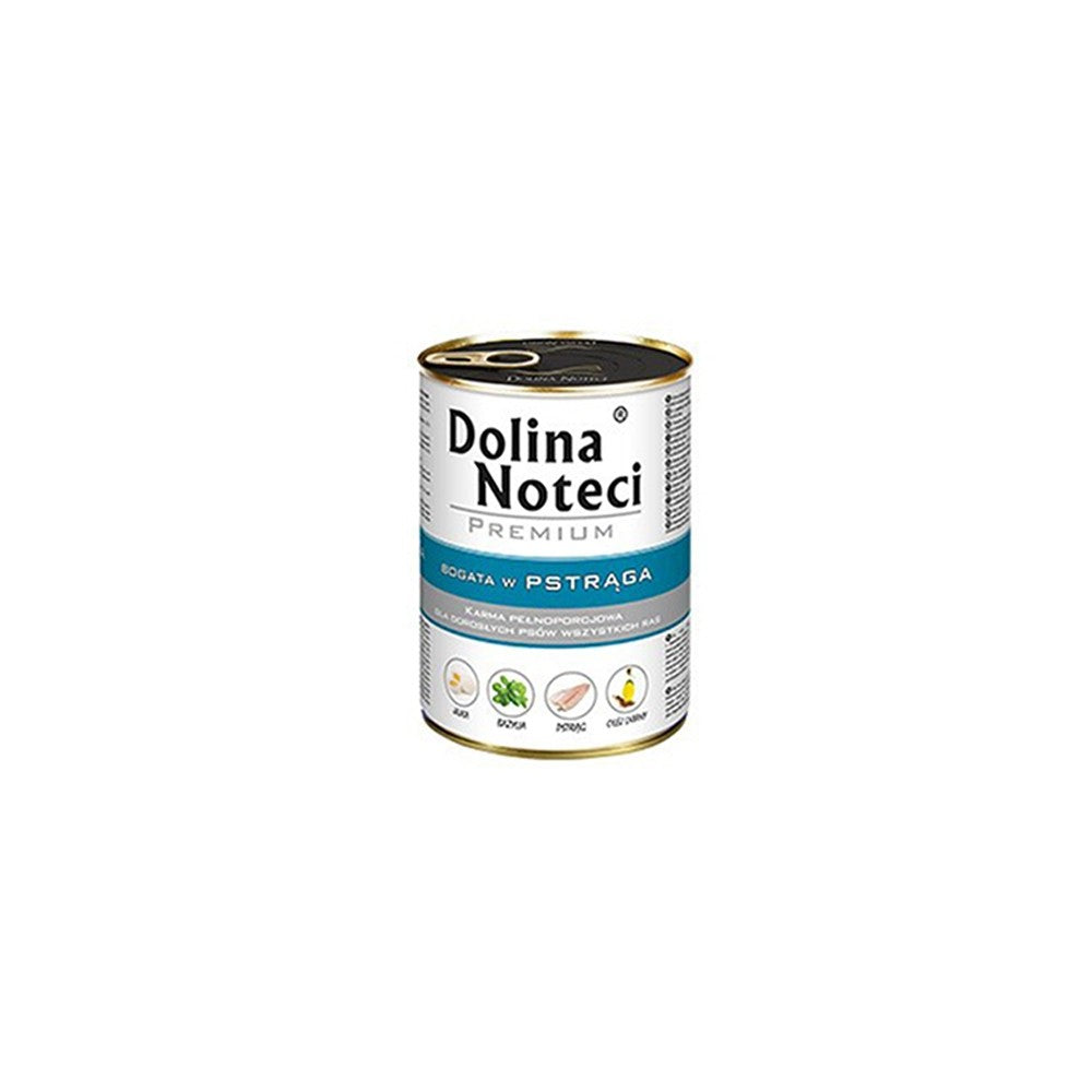 Konservai šunims su upėtakiu Dolina Noteci Premium 400 g
