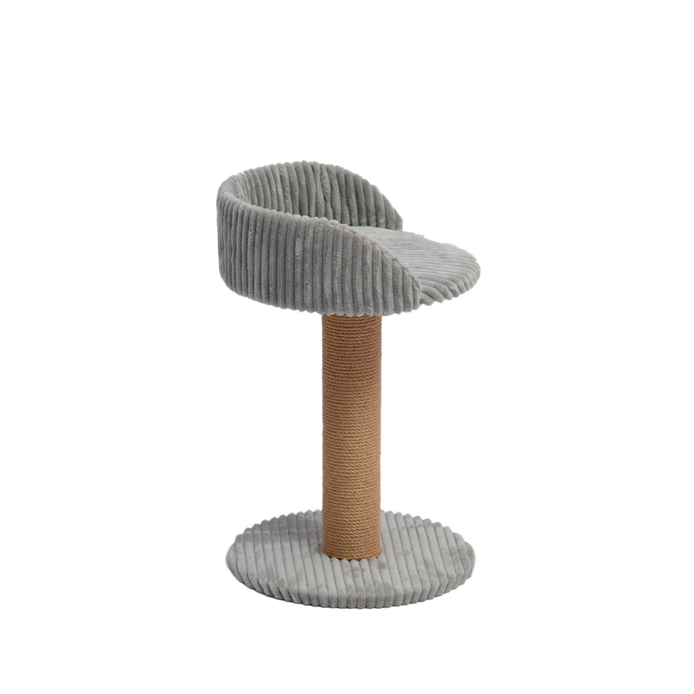 Draskyklė Chair&Scratch, pilka, 30x30x47 cm