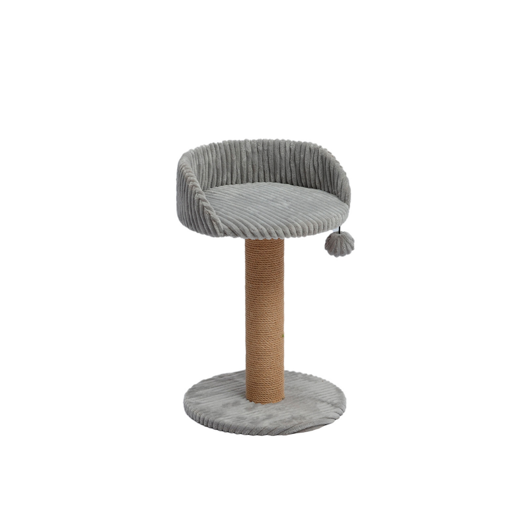 Draskyklė Chair&Scratch, pilka, 30x30x47 cm