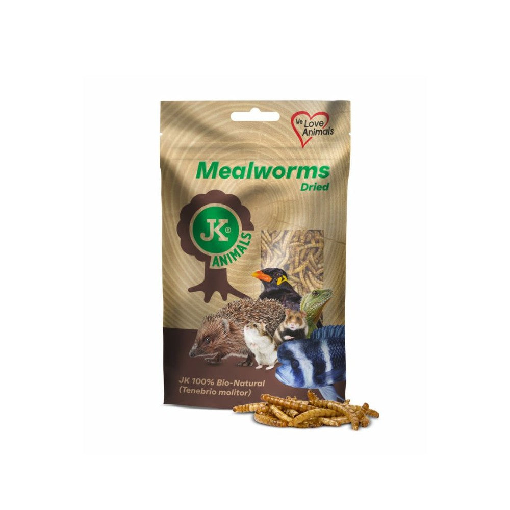 Džiovintos milčių lervos, 500 ml (80 g)