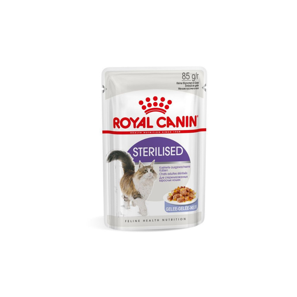 Royal Canin Sterilized in Jelly konservuotas ėdalas sterilizuotoms katėms 85 g