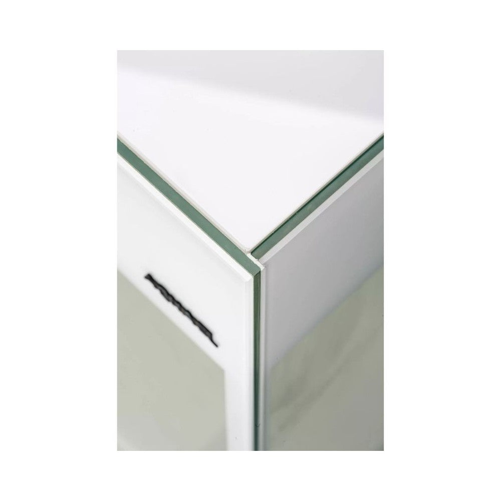 Glossy 150 Day&Night akvariumas stačiakampis, baltas, 150x50x63 cm, 3x17 LED