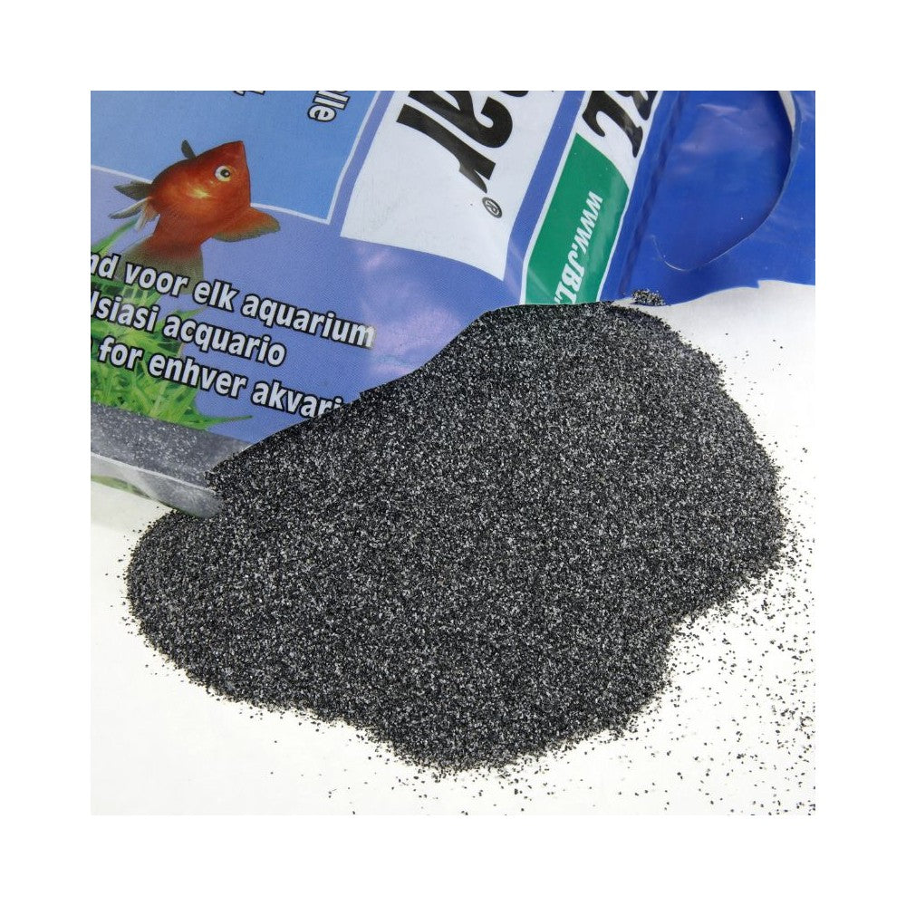 JBL gruntas Sansibar Black 10 kg (0,2-0,5 mm), juodas