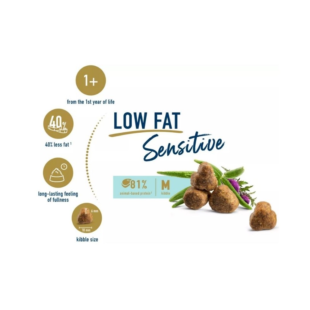 Happy Cat visavertis pašaras suaugusioms linkusioms tukti katėms Sensitive Light, 300 g