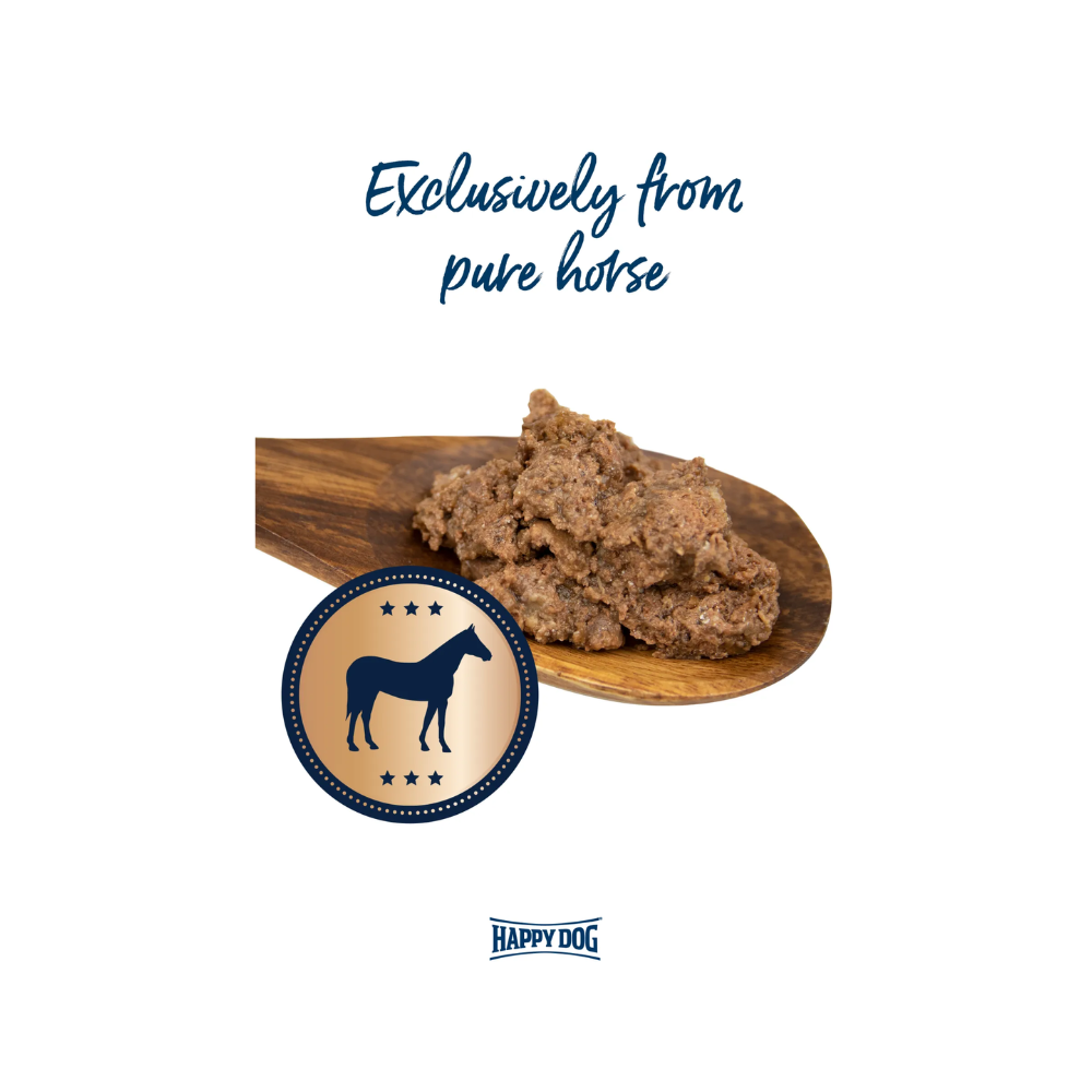 Happy Dog Sensible Pure Montana konservai šunims su arkliena, 800 g