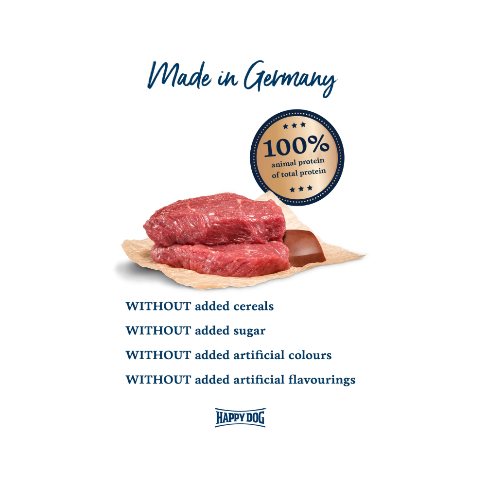 Happy Dog Sensible Pure Montana konservai šunims su arkliena, 800 g