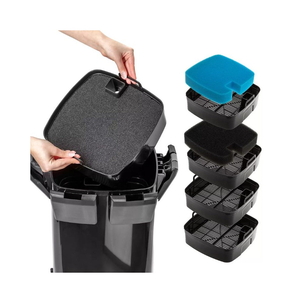 Išorinis filtras Hypermax 4500 BT, 4500 l/h, 200 - 1500 l, 18-36 W