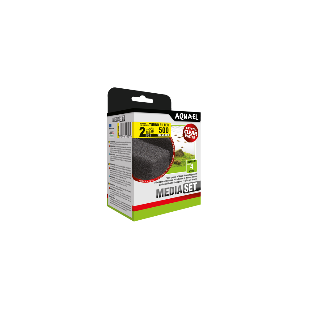 Kempinė fitrui Turbo Filter 500, 2 vnt.