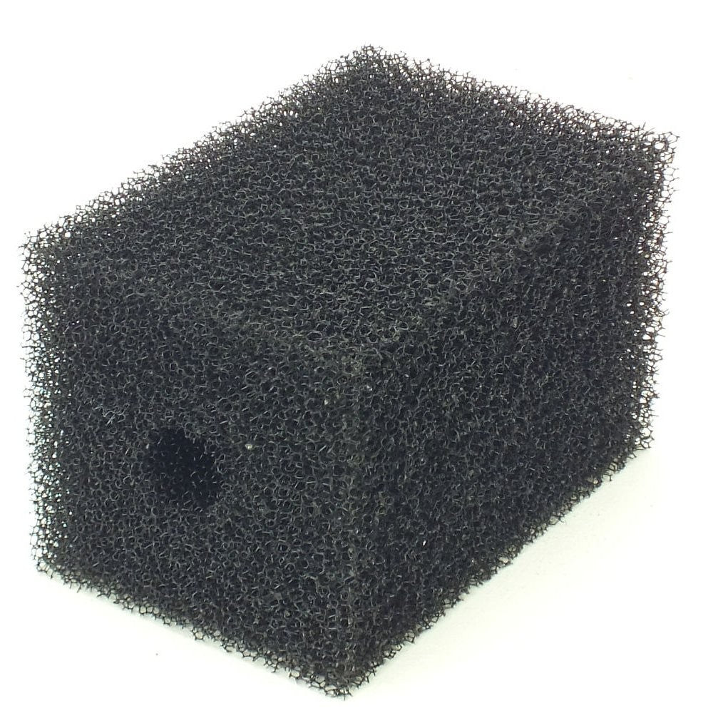 Kempinė juoda stačiakampė, 10x15 cm