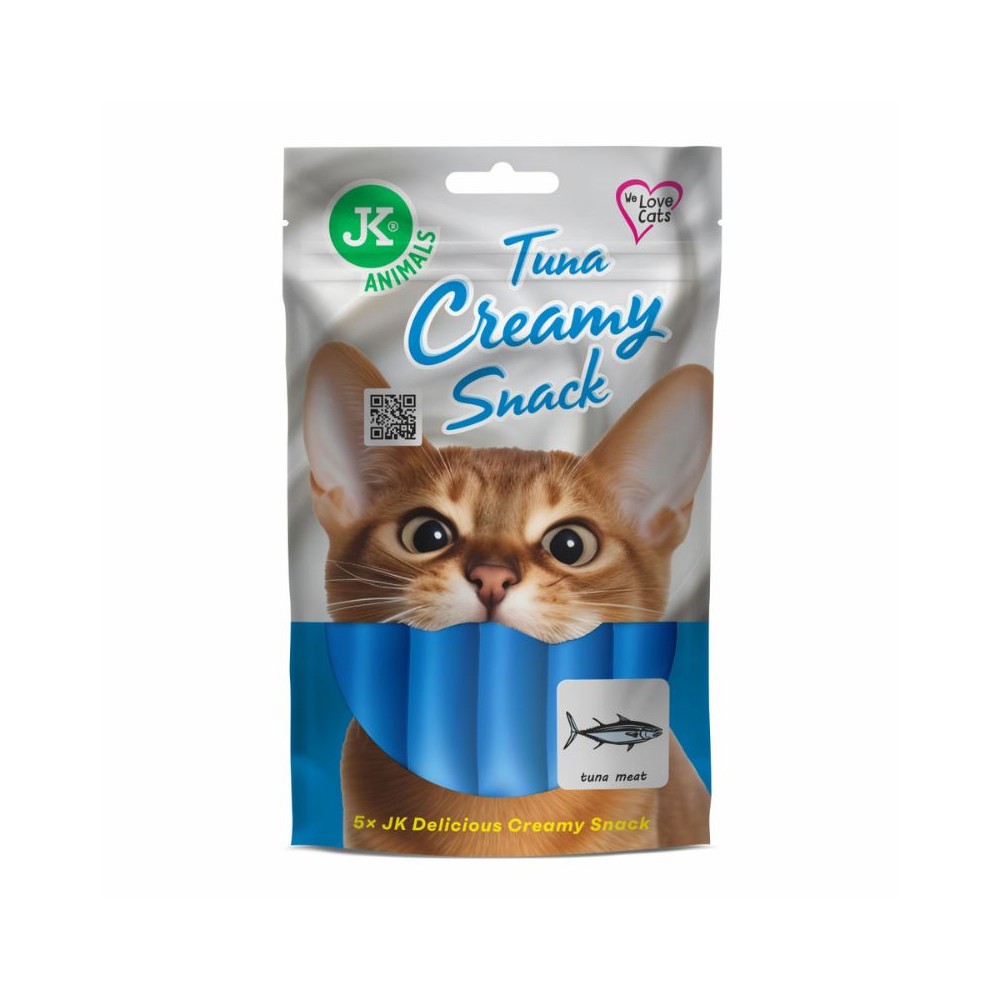 Kreminis skanėstas katėms tuno skonio, 5x15 g