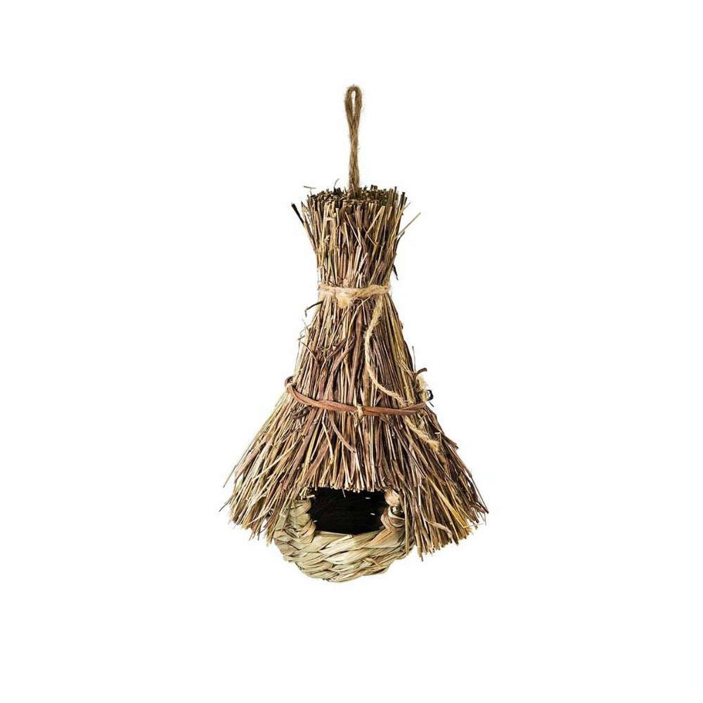 Natūralaus pluošto pakabinamas lizdas, 23x14 cm
