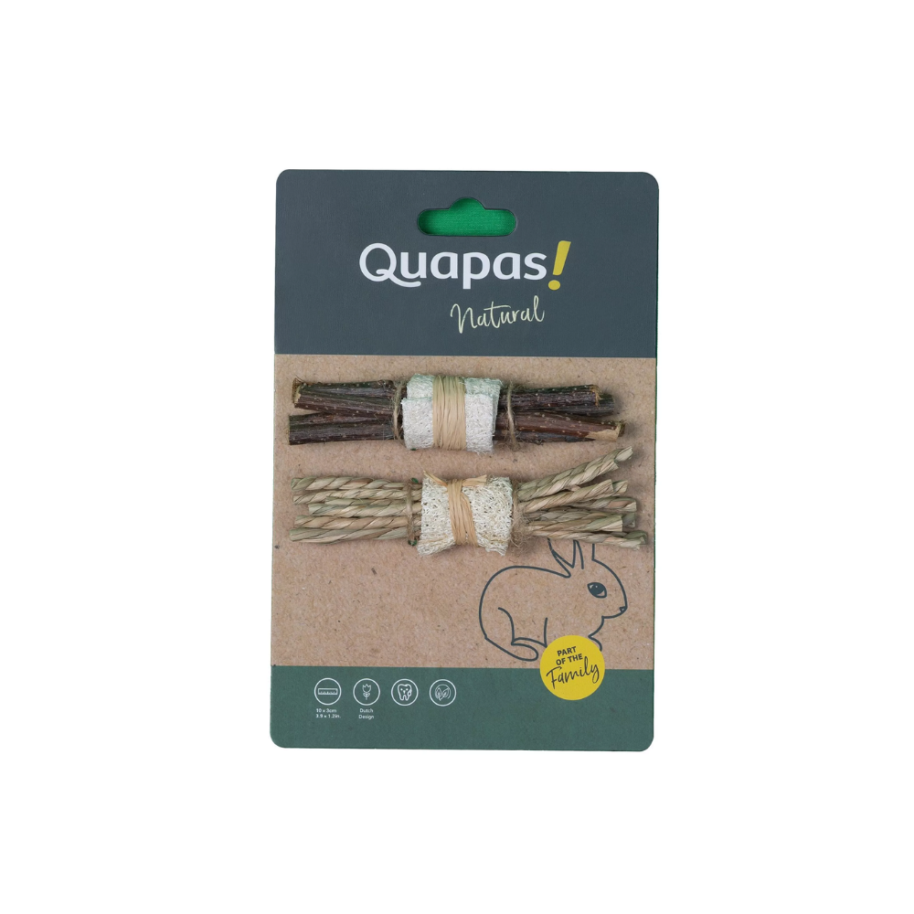 Natūralūs kramtukai graužikams, 10x3 cm, 2 vnt.