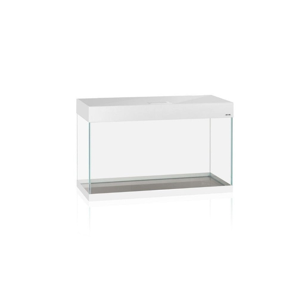 Opti Set 125 akvariumas stačiakampis, baltas, 81x36x51 cm, 125 l