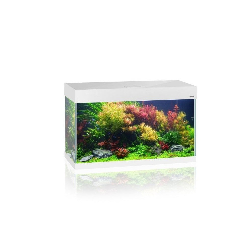 Opti Set 125 akvariumas stačiakampis, baltas, 81x36x51 cm, 125 l