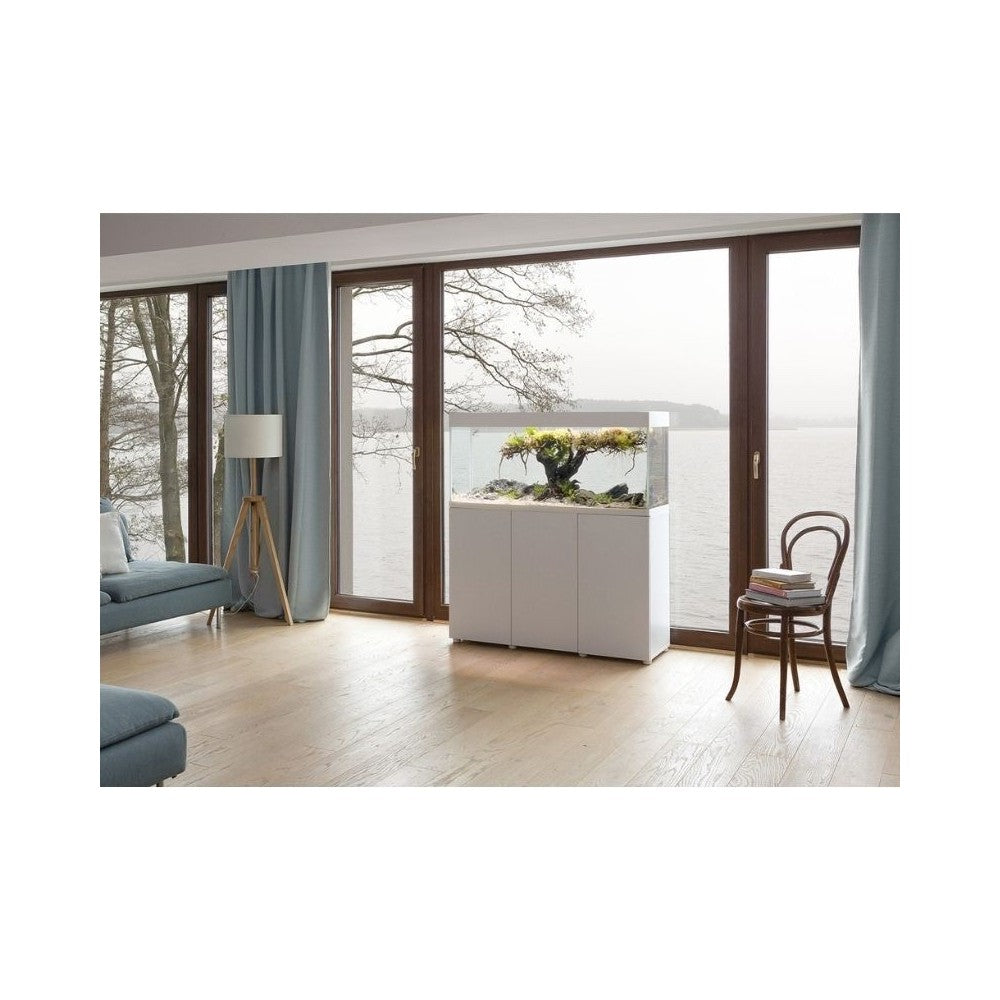 Opti Set 240 akvariumas stačiakampis, baltas, 121x41x56 cm, 240 l