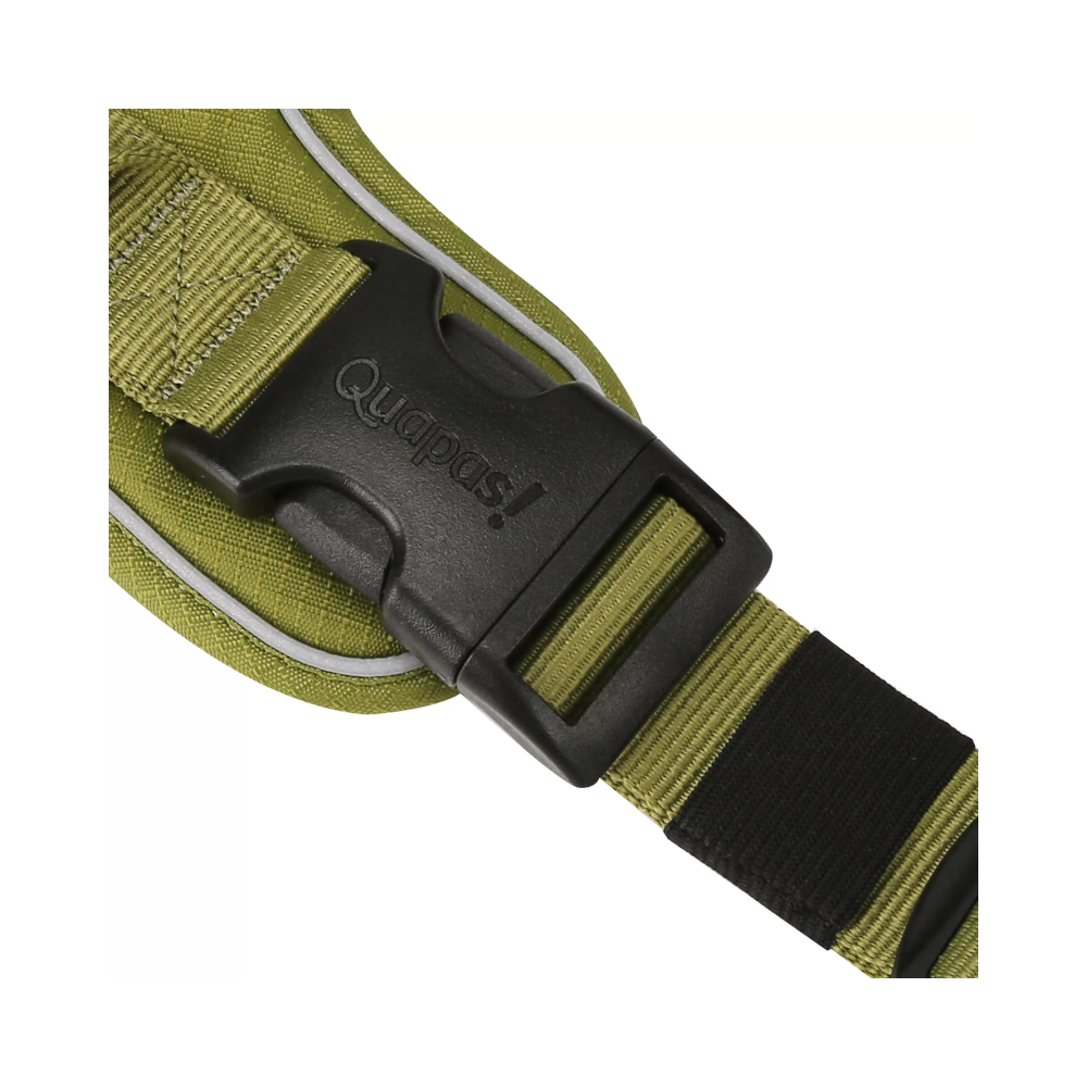 Quapas! Petnešos Ultra, L, kaklas 51-69 cm, krūtinė 72-110 cm, žalios