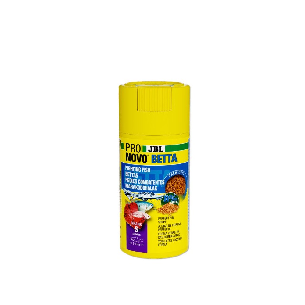 ProNovo Betta Grano S pašaras Betta žuvims (gaideliams) 100 ml