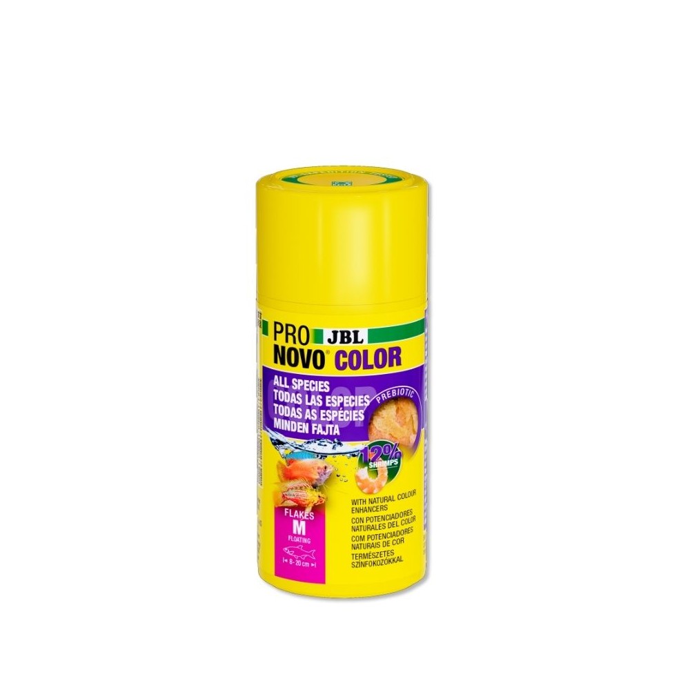 ProNovo Color Flakes M universalus pašaras žuvims 100 ml
