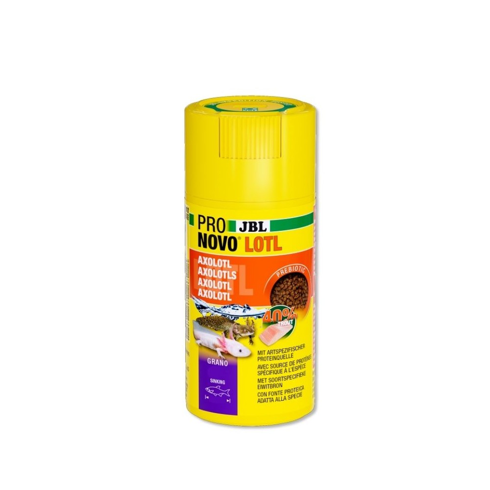 JBL ProNovo Lotl Grano M pašaras aksolotliams 250 ml