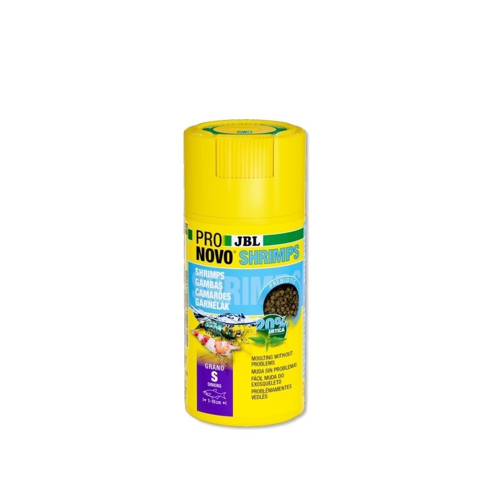 JBL ProNovo Shrimps Grano S pašaras krevetėms 100 ml (click)