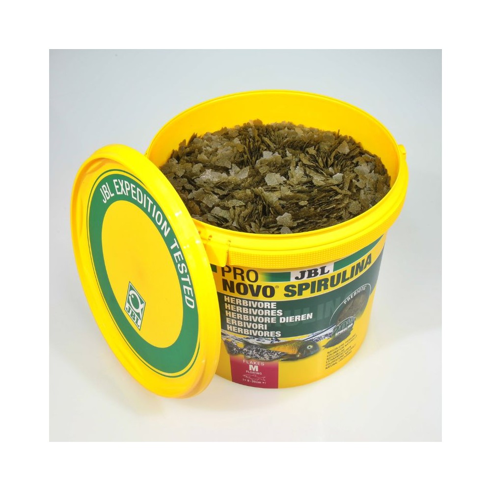 JBL ProNovo Spirulina Flakes M pašaras žuvims 5,5 l