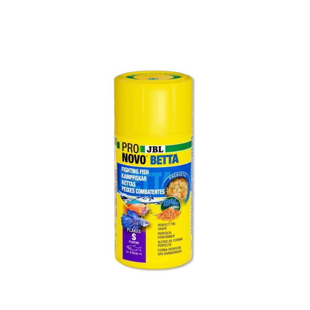 ProNovo Betta Flakes S pašaras Betta žuvims (gaideliams) 100 ml