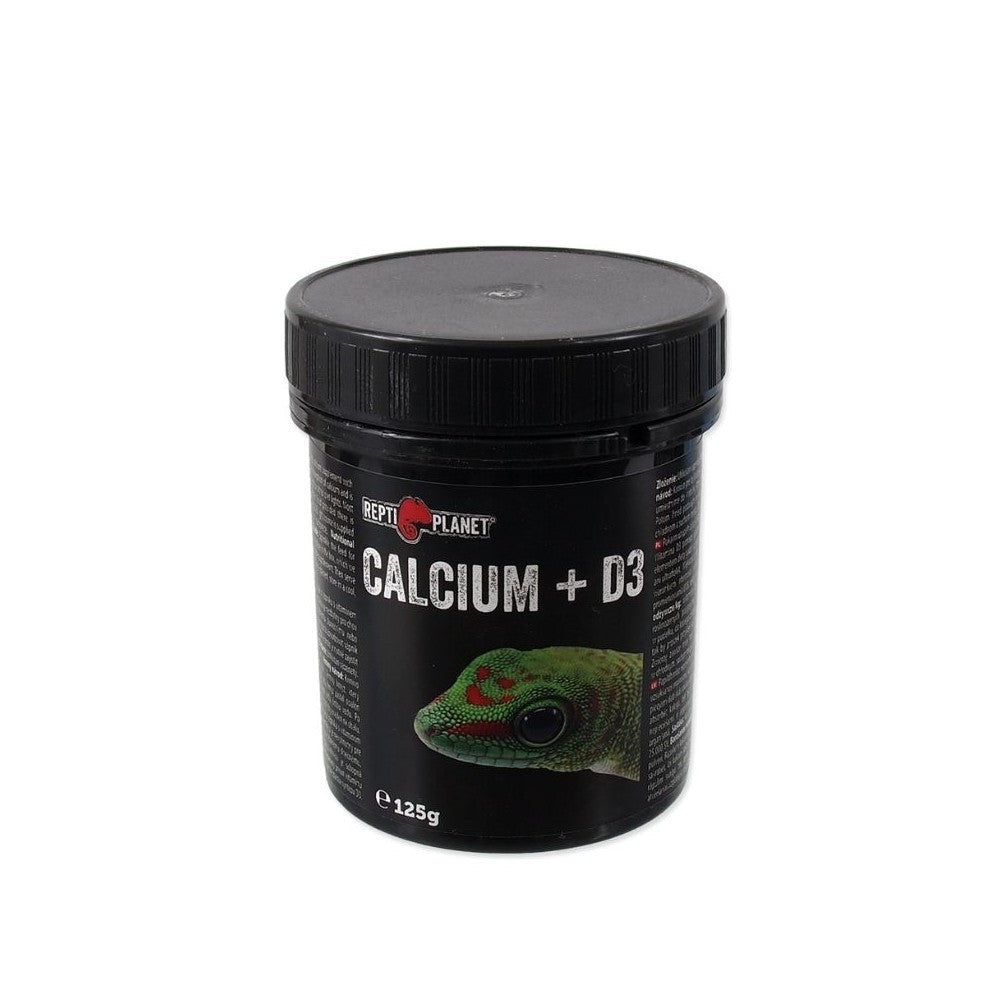 Repti Planet pašaro papildas ropliams kalcis + vitaminas D3, 125 g