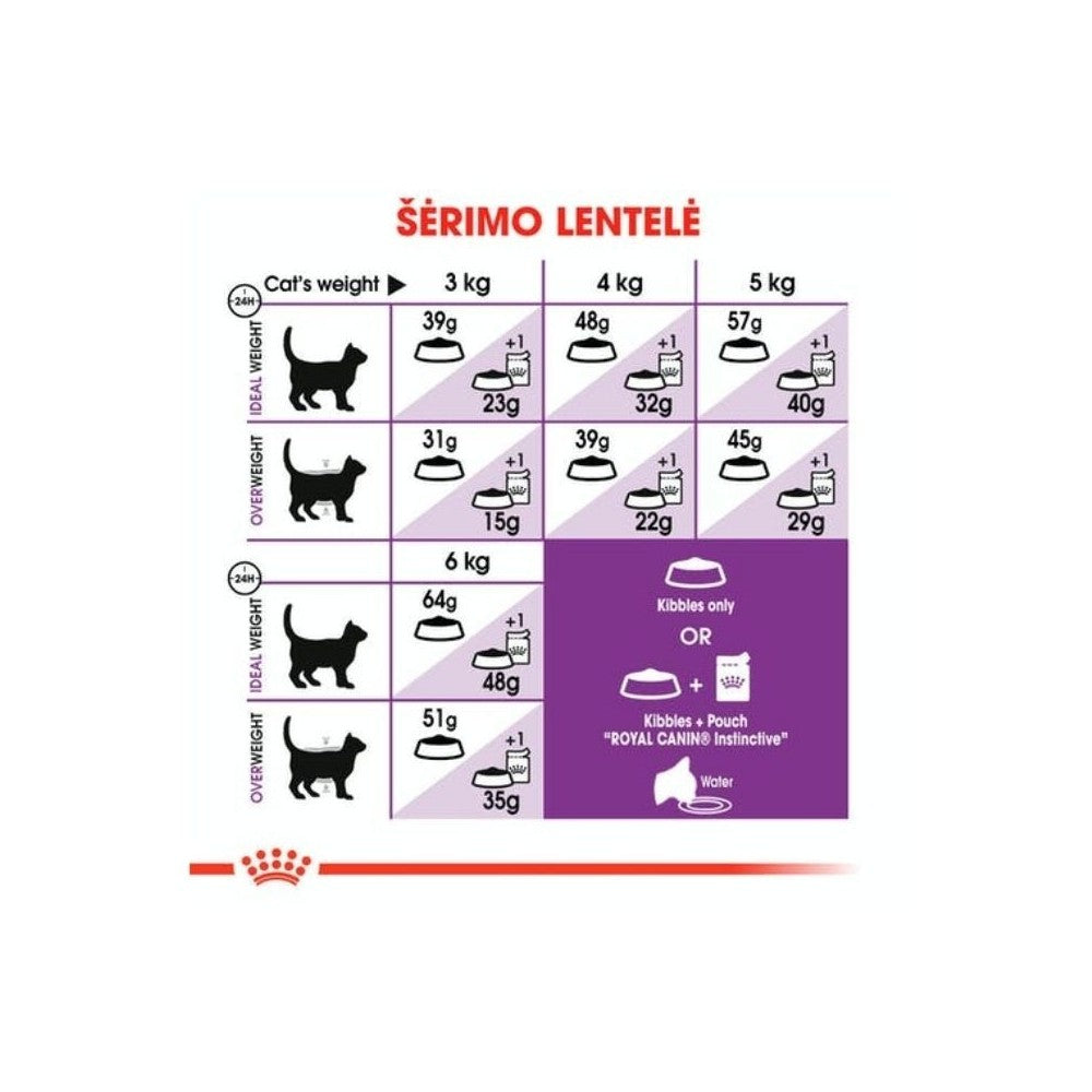 Royal Canin FHN Regular Sensible 33 maistas jautrią virškinimo sistemą turinčioms katėms 0,4 kg