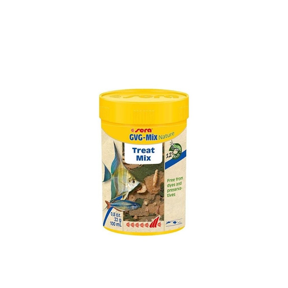 Sera pašaras žuvims GVG-Mix Nature, 100 ml, 22 g