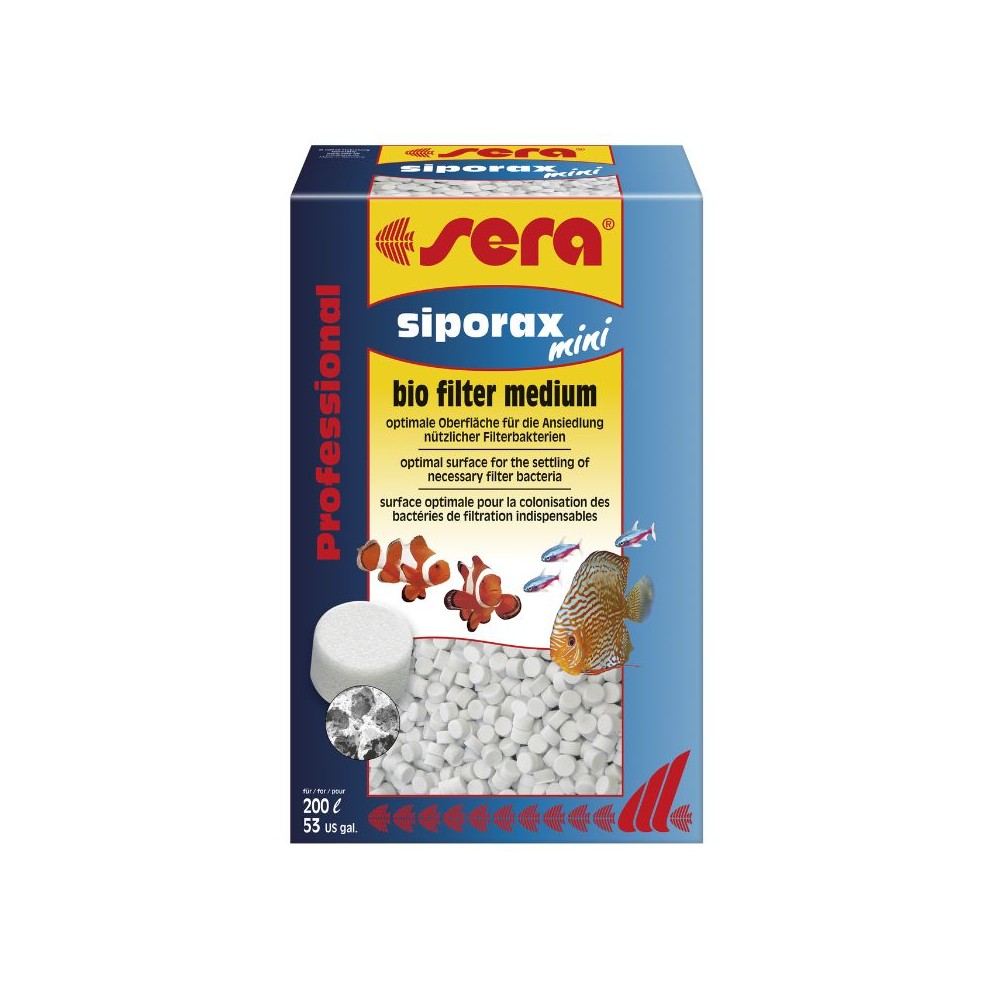 Sera užpildas filtrams Siporax Mini Professional, 1000 ml, 270 g