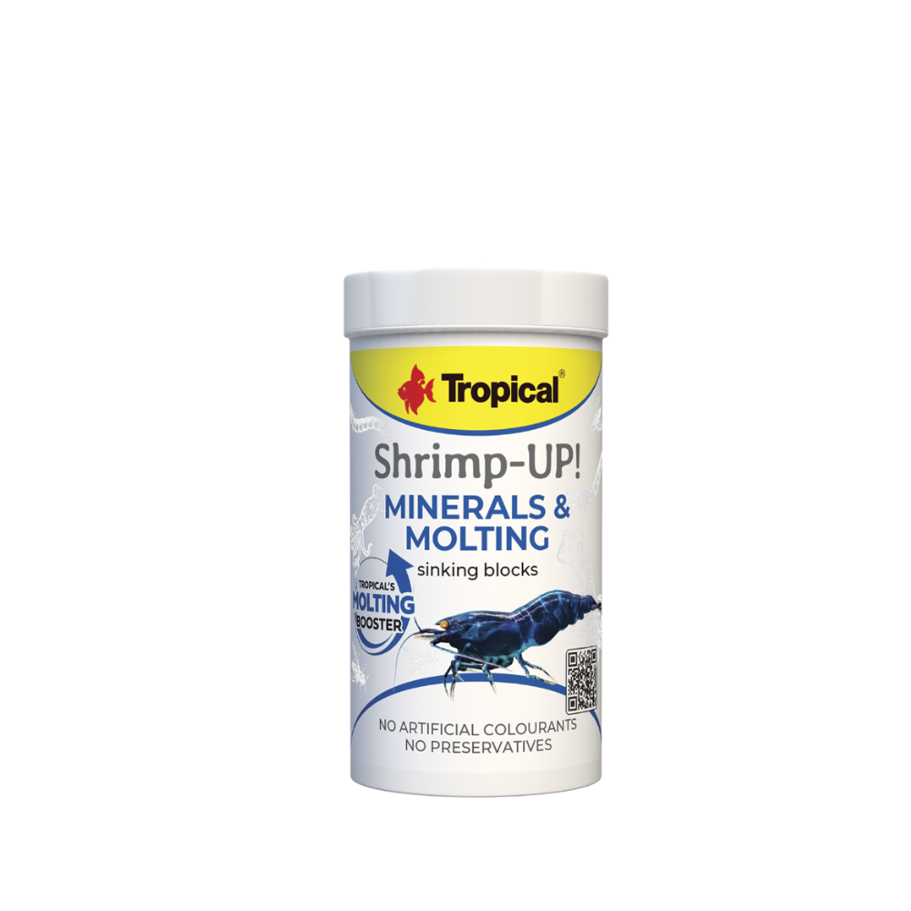 Shrimp Up! Mineral&Molting pašaras krevetėms, 100 ml