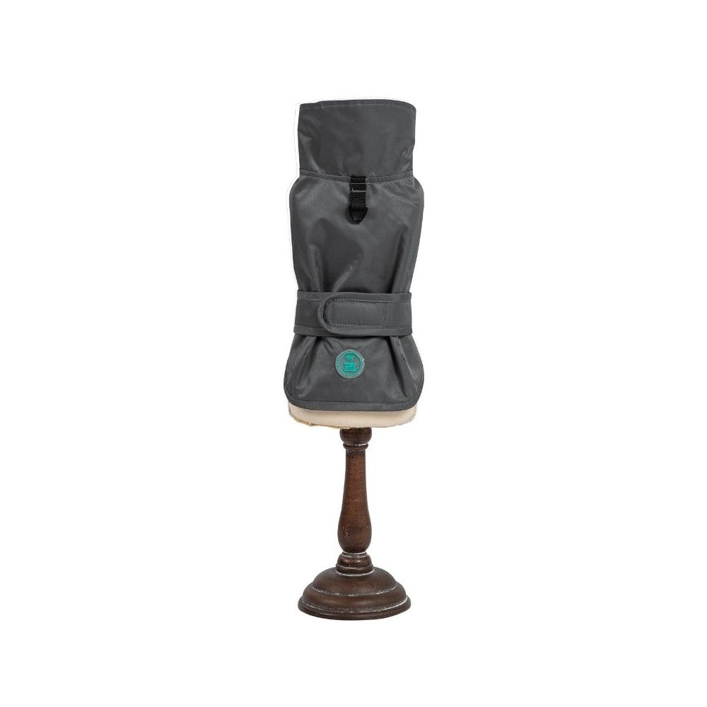 Striukė lietpaltis šunims Paw Shield, pilkas, 25 cm