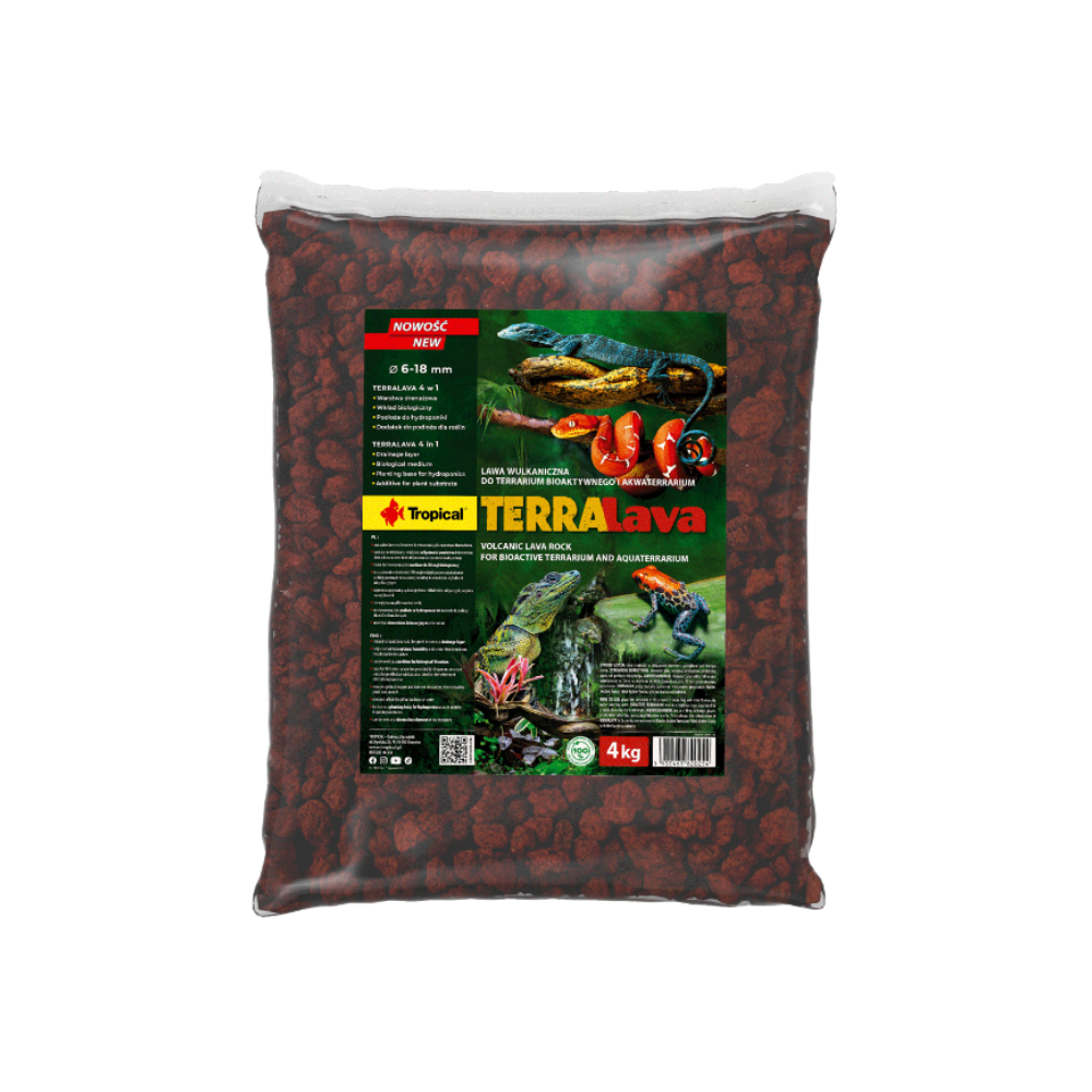 Tropical Terra Lava substratas terariumams, 4 kg