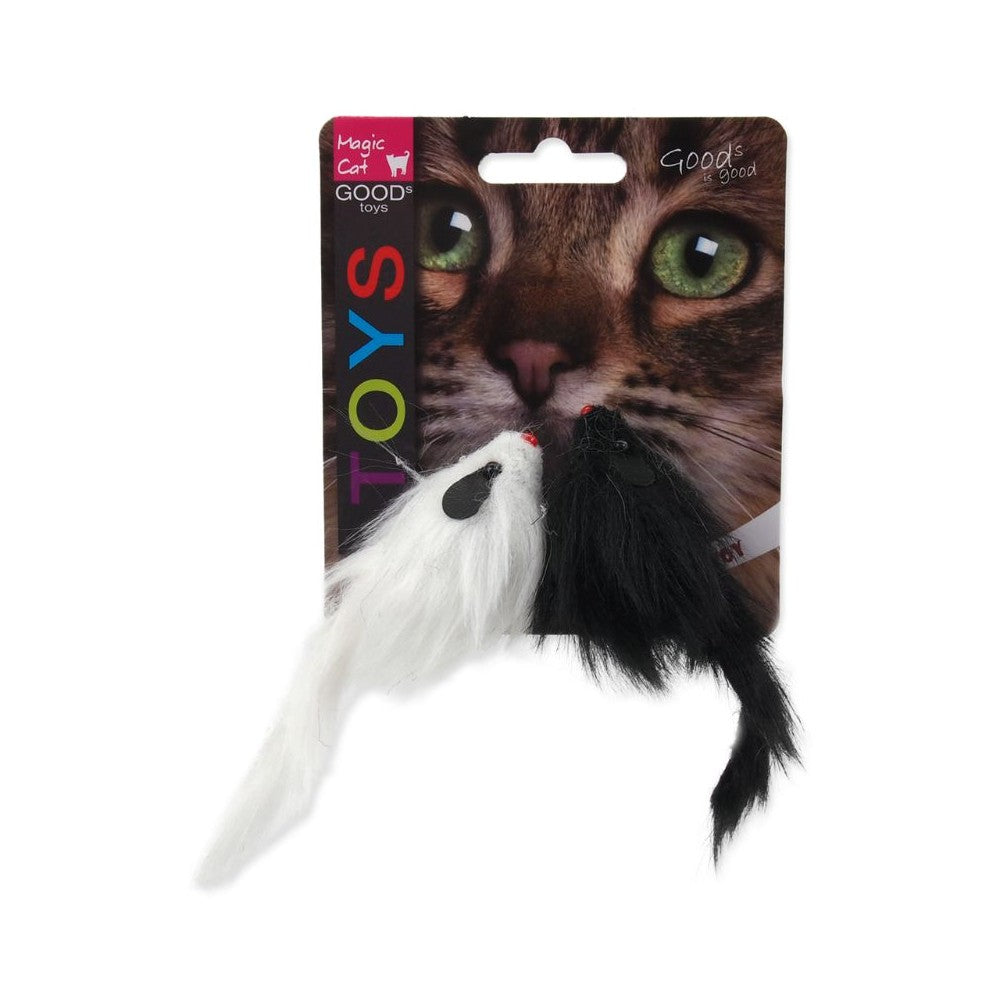 Žaislas katėms pliušinės pelytės Magic Cat , 2 vnt., 11 cm