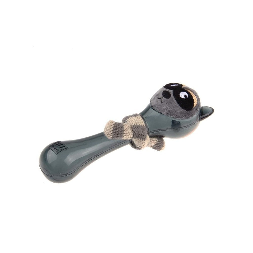 Žaislas šunims GiGwi Plush Friendz guminis meškėnas su šaliku